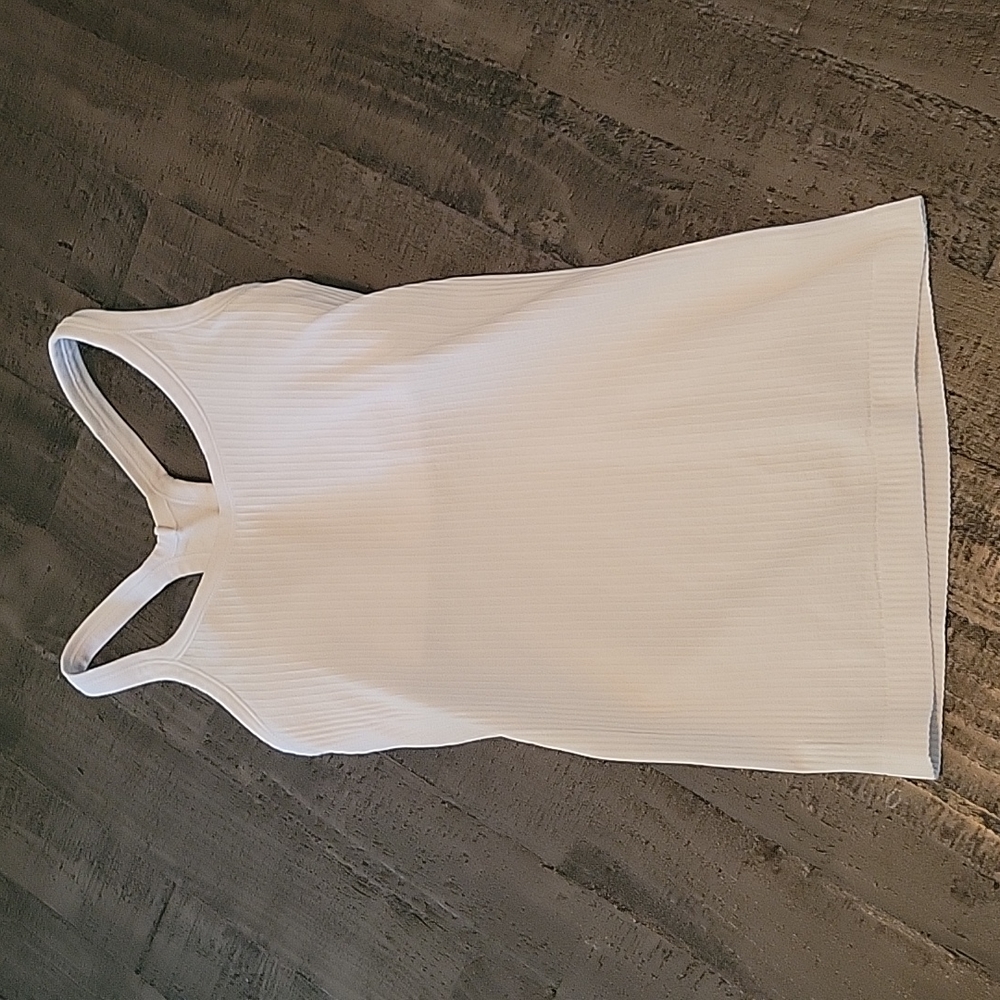 Lululemon white Ebb to street Tank top size 2